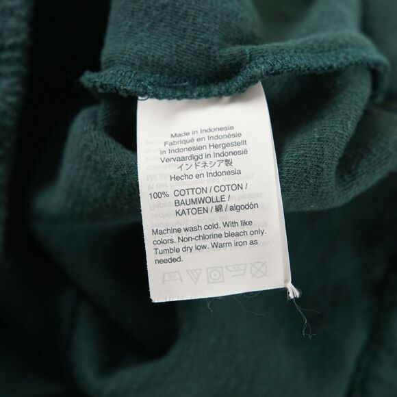 Madewell Green Texture & Thread Wrap Top Womens Sz XXS - Picture 4 of 6